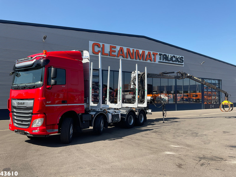 DAF FAD XF 530 8x4 Holzkran - شاحنة كرين: صورة 2 DAF FAD XF 530 8x4 Holzkran - شاحنة كرين: صورة 2
