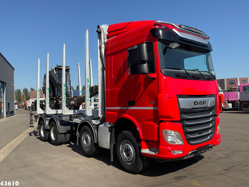 DAF FAD XF 530 8x4 Holzkran - شاحنة كرين: صورة 4 DAF FAD XF 530 8x4 Holzkran - شاحنة كرين: صورة 4