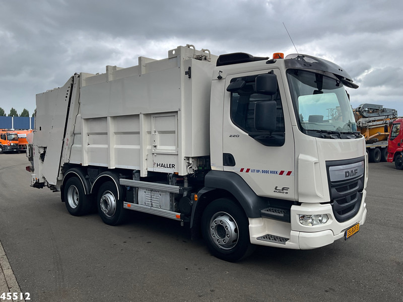 DAF FAG LF 220 Euro 6 Haller 14m³ Just 121.722 km! - شاحنة النفايات: صورة 3 DAF FAG LF 220 Euro 6 Haller 14m³ Just 121.722 km! - شاحنة النفايات: صورة 3