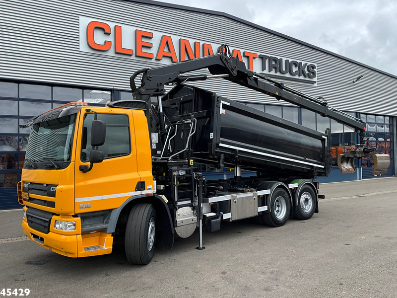DAF FAN 75 CF 360 Hiab 12 Tonmeter laadkraan + Kipper 15m³ Just 177.993 km! - شاحنة قلاب, شاحنة كرين: صورة 1 DAF FAN 75 CF 360 Hiab 12 Tonmeter laadkraan + Kipper 15m³ Just 177.993 km! - شاحنة قلاب, شاحنة كرين: صورة 1