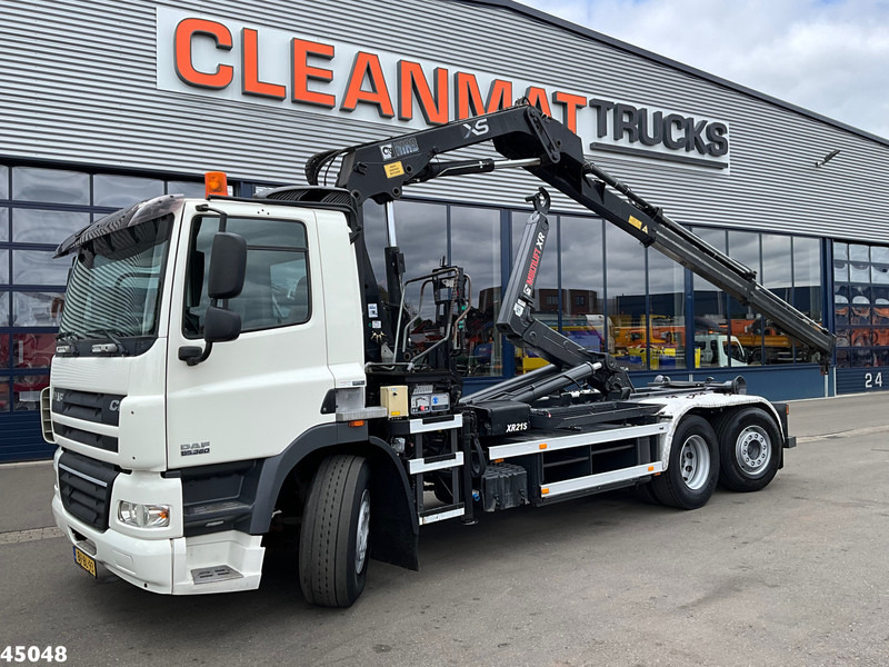 DAF FAN 85 CF 360 Euro 5 Hiab 12 Tonmeter laadkraan - شاحنة ذات خطاف, شاحنة كرين: صورة 1 DAF FAN 85 CF 360 Euro 5 Hiab 12 Tonmeter laadkraan - شاحنة ذات خطاف, شاحنة كرين: صورة 1