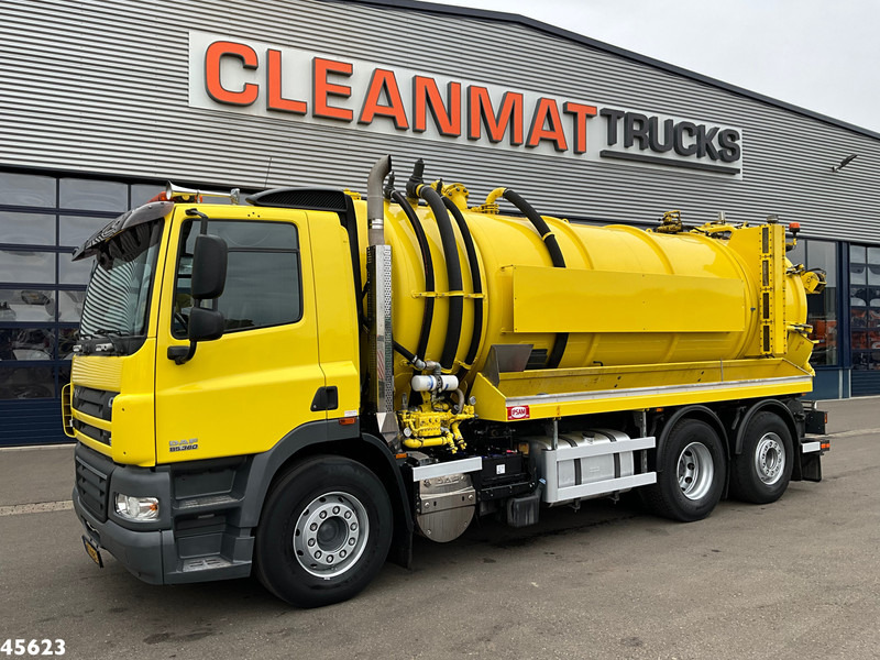 شاحنة الشفط DAF FAN 85 CF 360 IPSAM Zuigwagen Just 105.888 km!: صورة 8