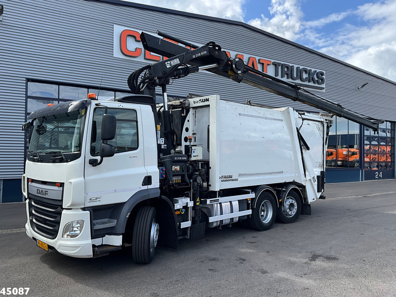 DAF FAN CF 290 Euro 6 Hiab 21 Tonmeter laadkraan Just 166.914 km! - شاحنة النفايات: صورة 1 DAF FAN CF 290 Euro 6 Hiab 21 Tonmeter laadkraan Just 166.914 km! - شاحنة النفايات: صورة 1