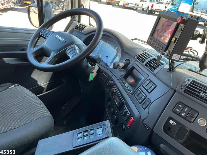 شاحنة النفايات DAF FAN CF 290 Euro 6 Hiab 21 Tonmeter laadkraan: صورة 15