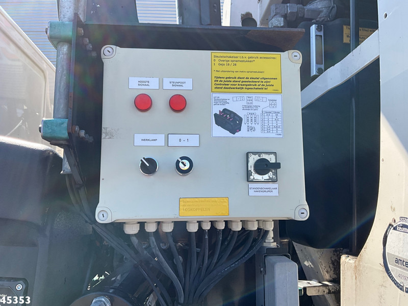 شاحنة النفايات DAF FAN CF 290 Euro 6 Hiab 21 Tonmeter laadkraan: صورة 8