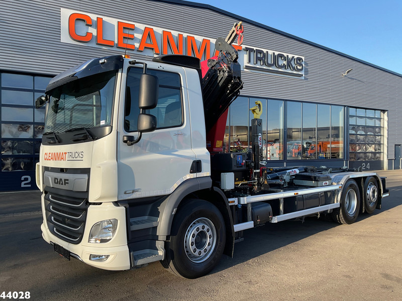 DAF FAN CF 340 Euro 6 HMF 18 Tonmeter laadkraan met lier Just 45.802 km! - شاحنة ذات خطاف, شاحنة كرين: صورة 3 DAF FAN CF 340 Euro 6 HMF 18 Tonmeter laadkraan met lier Just 45.802 km! - شاحنة ذات خطاف, شاحنة كرين: صورة 3