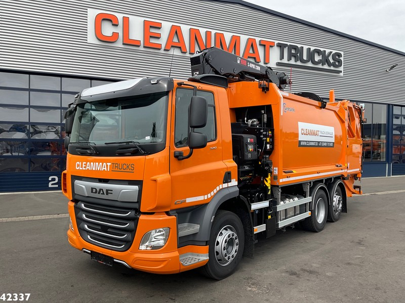 DAF FAN CF 340 Hiab 23 Tonmeter laadkraan - شاحنة النفايات: صورة 2 DAF FAN CF 340 Hiab 23 Tonmeter laadkraan - شاحنة النفايات: صورة 2