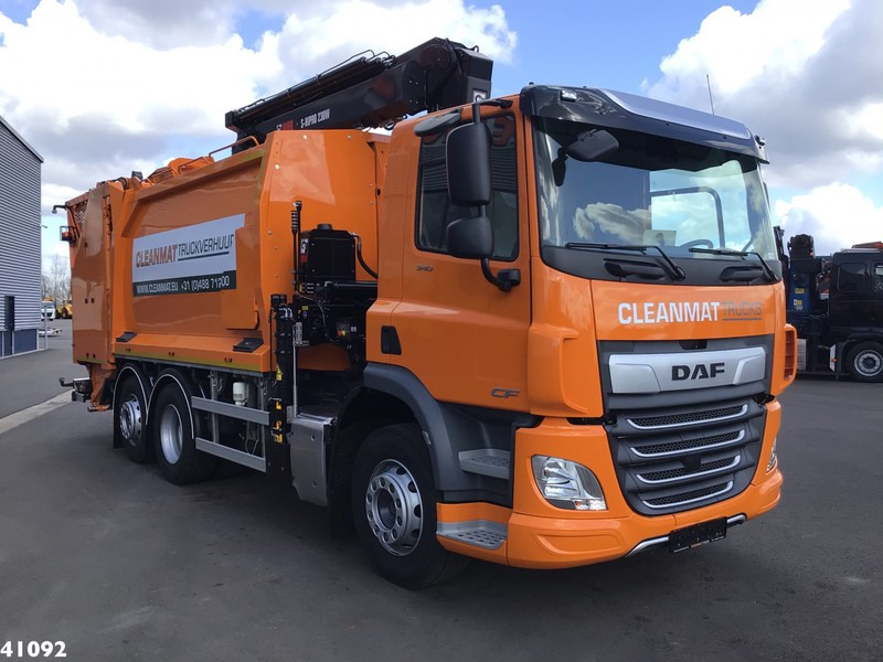 DAF FAN CF 340 Hiab 23 ton/meter laadkraan Welvaarts weighing system - شاحنة النفايات: صورة 4 DAF FAN CF 340 Hiab 23 ton/meter laadkraan Welvaarts weighing system - شاحنة النفايات: صورة 4