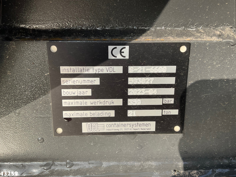 DAF FAN CF 430 VDL 21 Ton haakarmsysteem DAF FAN CF 430 VDL 21 Ton haakarmsysteem: صورة 18