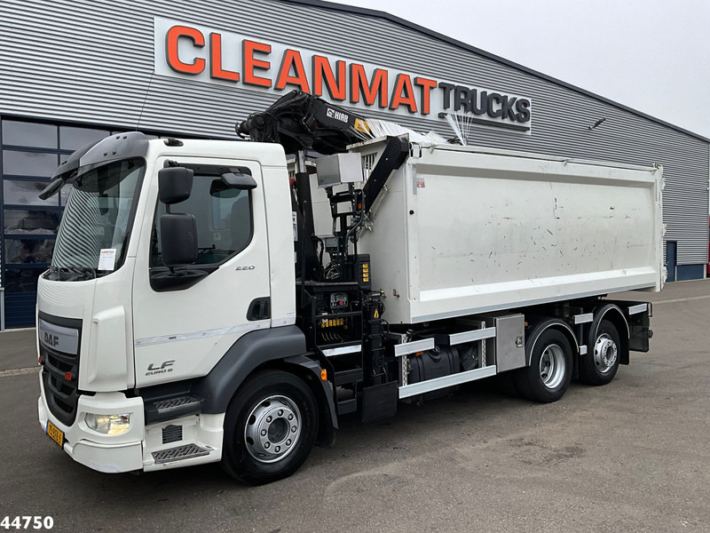 DAF FAN LF 220 Euro 6 Hiab 11 Tonmeter laadkraan Just 166.649 Km! - شاحنة قلاب, شاحنة كرين: صورة 2 DAF FAN LF 220 Euro 6 Hiab 11 Tonmeter laadkraan Just 166.649 Km! - شاحنة قلاب, شاحنة كرين: صورة 2