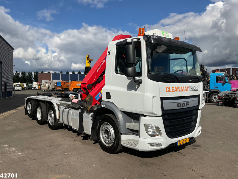 DAF FAQ CF 400 8x2 Euro 6 HMF 21 Tonmeter laadkraan - شاحنة ذات خطاف, شاحنة كرين: صورة 5 DAF FAQ CF 400 8x2 Euro 6 HMF 21 Tonmeter laadkraan - شاحنة ذات خطاف, شاحنة كرين: صورة 5