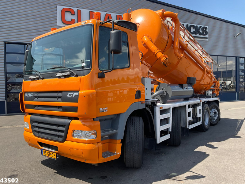 DAF FAX 85 CF 340 Droge stoffen blaas installatie Just 21.613 km! - شاحنة الشفط: صورة 1 DAF FAX 85 CF 340 Droge stoffen blaas installatie Just 21.613 km! - شاحنة الشفط: صورة 1