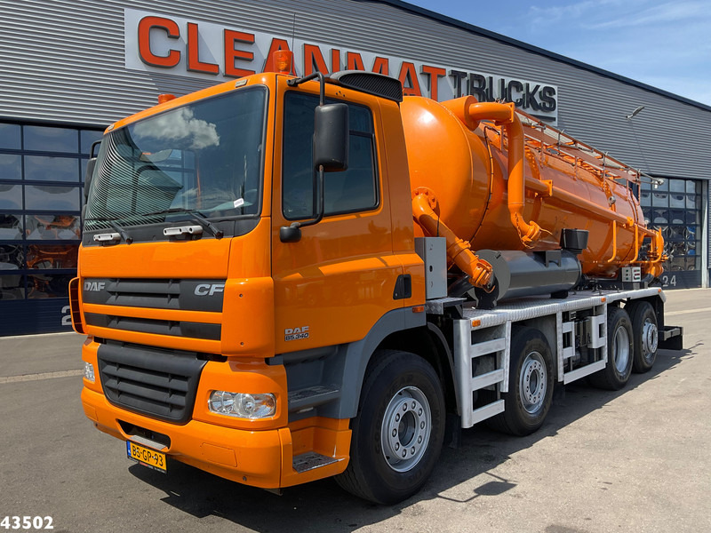 DAF FAX 85 CF 340 Droge stoffen blaas installatie Just 21.613 km! - شاحنة الشفط: صورة 2 DAF FAX 85 CF 340 Droge stoffen blaas installatie Just 21.613 km! - شاحنة الشفط: صورة 2