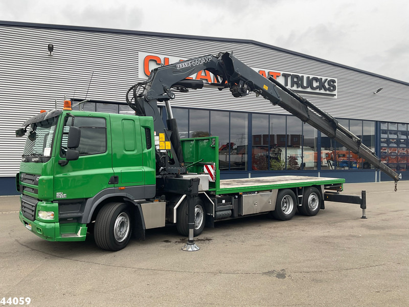 DAF FAX 85 CF 410 Euro 5 Fassi 66 Tonmeter laadkraan - شاحنة كرين: صورة 1 DAF FAX 85 CF 410 Euro 5 Fassi 66 Tonmeter laadkraan - شاحنة كرين: صورة 1
