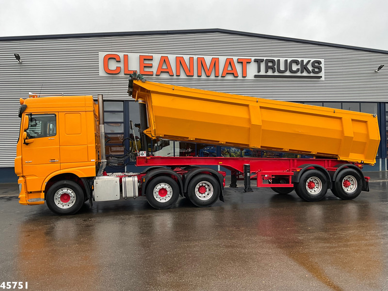DAF FTG XF 530 6x2 Euro 6 ZF Intarder Kiphydrauliek + OVA 2-assige kipoplegger 32m³ - وحدة جر: صورة 1 DAF FTG XF 530 6x2 Euro 6 ZF Intarder Kiphydrauliek + OVA 2-assige kipoplegger 32m³ - وحدة جر: صورة 1