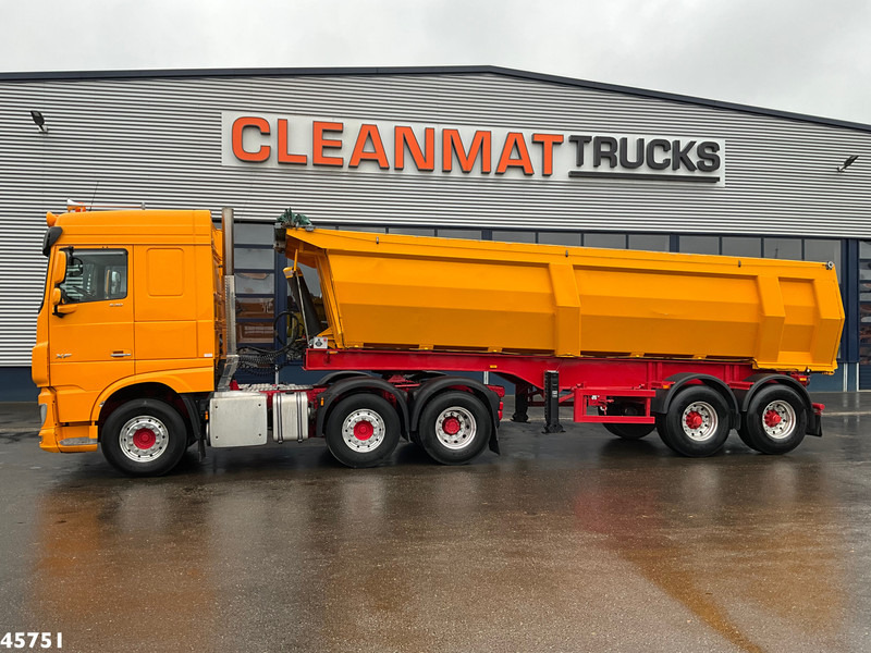 DAF FTG XF 530 6x2 Euro 6 ZF Intarder Kiphydrauliek + OVA 2-assige kipoplegger 32m³ - وحدة جر: صورة 2 DAF FTG XF 530 6x2 Euro 6 ZF Intarder Kiphydrauliek + OVA 2-assige kipoplegger 32m³ - وحدة جر: صورة 2