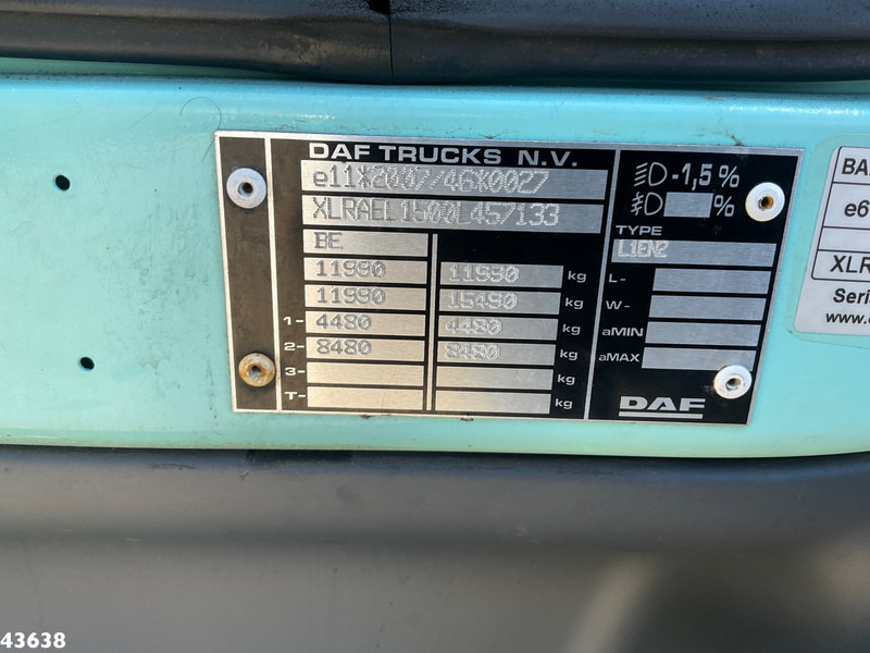 شاحنة ذات خطاف DAF LF 180 Euro 6 14 Ton haakarmsysteem Just 117.371 km!: صورة 14 شاحنة ذات خطاف DAF LF 180 Euro 6 14 Ton haakarmsysteem Just 117.371 km!: صورة 14