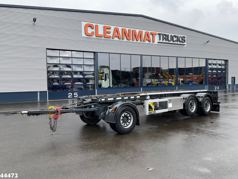 GS Meppel 3-assige container aanhangwagen - مقطورة نقل الحاويات: صورة 1 GS Meppel 3-assige container aanhangwagen - مقطورة نقل الحاويات: صورة 1