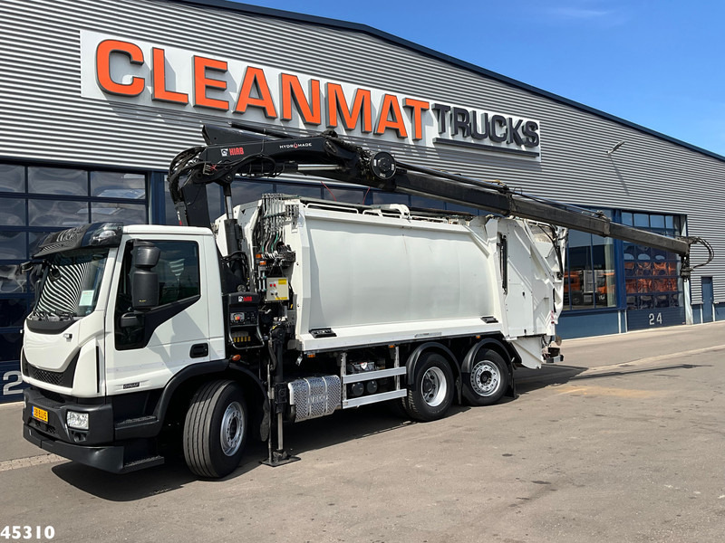 Ginaf C 3128 NF Euro 6 Hiab 21 Tonmeter laadkraan Just 109.083 Km! - شاحنة النفايات: صورة 1 Ginaf C 3128 NF Euro 6 Hiab 21 Tonmeter laadkraan Just 109.083 Km! - شاحنة النفايات: صورة 1