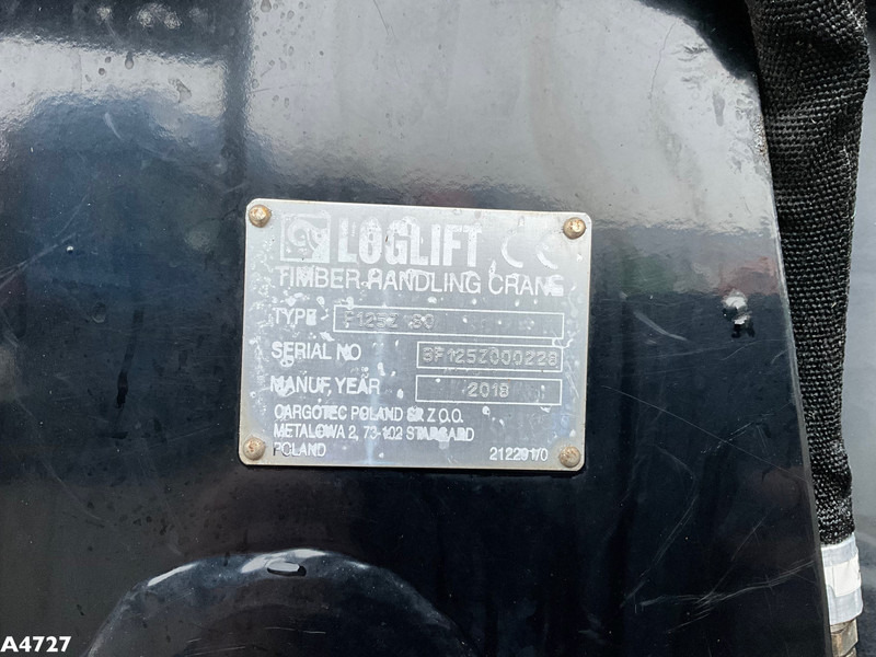 ونش كرين - شاحنة HIAB LOGLIFT 12 Tonmeter Z-kraan: صورة 10