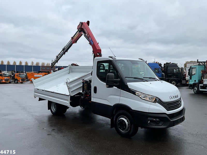 Iveco Daily 72C18 HMF laadkraan 3,4 Tonmeter laadkraan + Meiller 3-zijdige kipper New & Unused!! Iveco Daily 72C18 HMF laadkraan 3,4 Tonmeter laadkraan + Meiller 3-zijdige kipper New & Unused!!: صورة 6