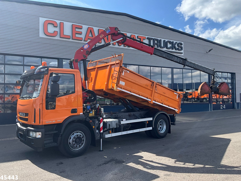 Iveco ML190EL25 HMF 10 Tonmeter laadkraan Just 73.307 km! - شاحنة قلاب, شاحنة كرين: صورة 1 Iveco ML190EL25 HMF 10 Tonmeter laadkraan Just 73.307 km! - شاحنة قلاب, شاحنة كرين: صورة 1