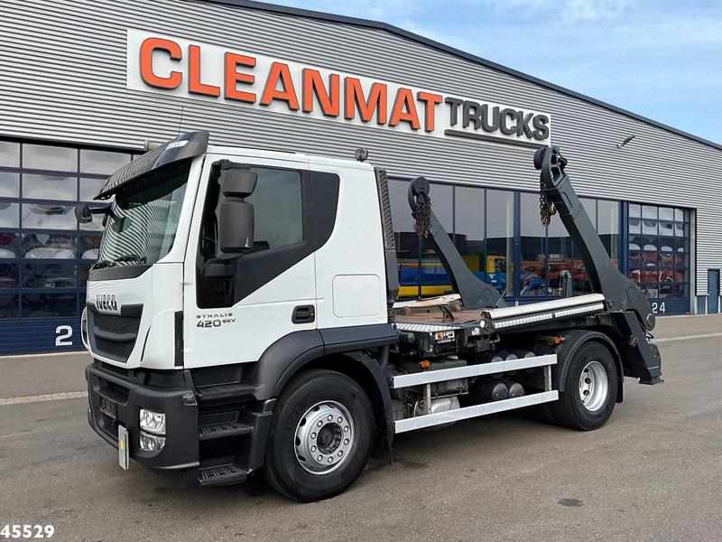 Iveco Stralis 420 12 Ton portaalarmsysteem - شاحنة نقل المخلفات: صورة 1 Iveco Stralis 420 12 Ton portaalarmsysteem - شاحنة نقل المخلفات: صورة 1