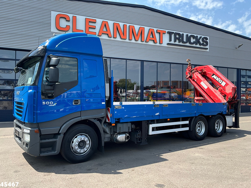 Iveco Stralis 500 6x4 MKG 54 Tonmeter laadkraan - شاحنة كرين: صورة 4 Iveco Stralis 500 6x4 MKG 54 Tonmeter laadkraan - شاحنة كرين: صورة 4