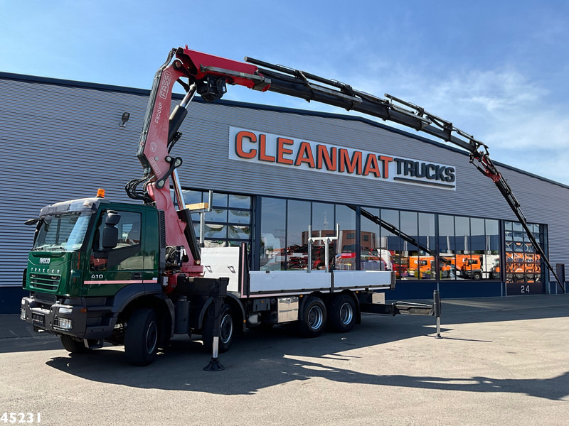 Iveco Trakker AD410T41 Fassi 80 Tonmeter laadkraan + Fly-Jib Just 80.441 Km! - شاحنة كرين: صورة 1 Iveco Trakker AD410T41 Fassi 80 Tonmeter laadkraan + Fly-Jib Just 80.441 Km! - شاحنة كرين: صورة 1