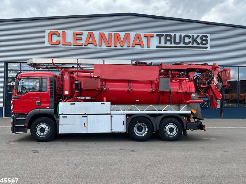 MAN TGA 26.360 Kutschke 12,5 m³ Combi Kolkenzuiger Just 168.699 km! - شاحنة الشفط: صورة 5 MAN TGA 26.360 Kutschke 12,5 m³ Combi Kolkenzuiger Just 168.699 km! - شاحنة الشفط: صورة 5