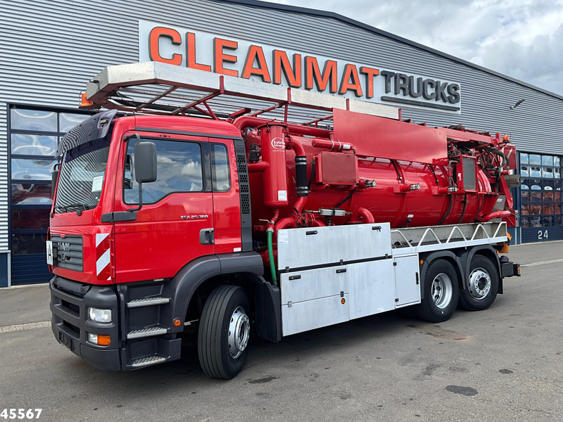 MAN TGA 26.360 Kutschke 12,5 m³ Combi Kolkenzuiger Just 168.699 km! - شاحنة الشفط: صورة 3 MAN TGA 26.360 Kutschke 12,5 m³ Combi Kolkenzuiger Just 168.699 km! - شاحنة الشفط: صورة 3