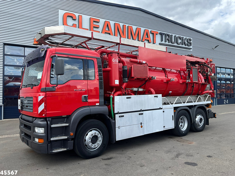 MAN TGA 26.360 Kutschke 12,5 m³ Combi Kolkenzuiger Just 168.699 km! - شاحنة الشفط: صورة 4 MAN TGA 26.360 Kutschke 12,5 m³ Combi Kolkenzuiger Just 168.699 km! - شاحنة الشفط: صورة 4