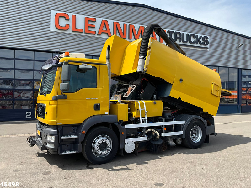 MAN TGM 18.290 4x2 Johnston Beam VT 800 Left and right sweeper - سياره كنس شوارع: صورة 2 MAN TGM 18.290 4x2 Johnston Beam VT 800 Left and right sweeper - سياره كنس شوارع: صورة 2