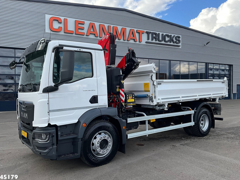 MAN TGM 18.320 Euro 6 Fassi 13 Tonmeter laadkraan NEW AND UNUSED! - شاحنة قلاب, شاحنة كرين: صورة 3 MAN TGM 18.320 Euro 6 Fassi 13 Tonmeter laadkraan NEW AND UNUSED! - شاحنة قلاب, شاحنة كرين: صورة 3