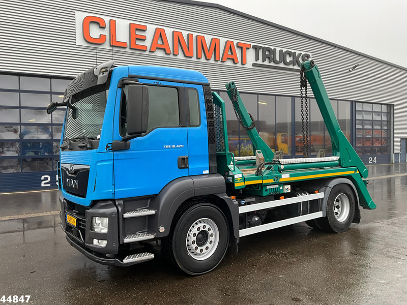 MAN TGS 18.420 Euro 6 Retarder VDL 13 Ton portaalarmsysteem - شاحنة نقل المخلفات: صورة 1 MAN TGS 18.420 Euro 6 Retarder VDL 13 Ton portaalarmsysteem - شاحنة نقل المخلفات: صورة 1