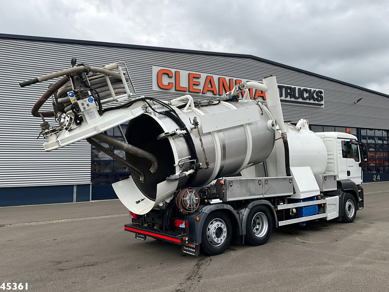 MAN TGS 26.320 Euro 6 Amphitec 12 m³ Combi - شاحنة الشفط: صورة 1 MAN TGS 26.320 Euro 6 Amphitec 12 m³ Combi - شاحنة الشفط: صورة 1