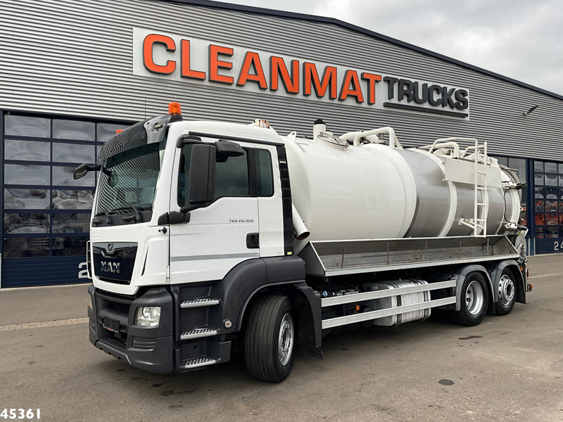 MAN TGS 26.320 Euro 6 Amphitec 12 m³ Combi - شاحنة الشفط: صورة 2 MAN TGS 26.320 Euro 6 Amphitec 12 m³ Combi - شاحنة الشفط: صورة 2