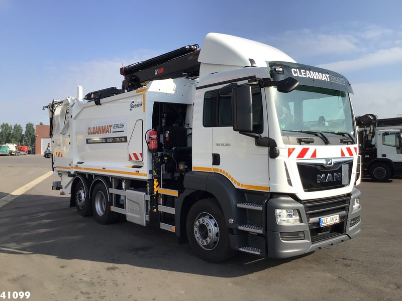 MAN TGS 26.360 Hiab 23 ton/meter laadkraan - شاحنة النفايات: صورة 5 MAN TGS 26.360 Hiab 23 ton/meter laadkraan - شاحنة النفايات: صورة 5