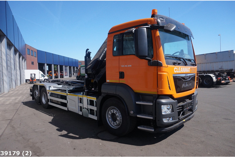 MAN TGS 26.420 HMF 21 Tonmeter laadkraan Just 170.296 km! - شاحنة ذات خطاف, شاحنة كرين: صورة 3 MAN TGS 26.420 HMF 21 Tonmeter laadkraan Just 170.296 km! - شاحنة ذات خطاف, شاحنة كرين: صورة 3