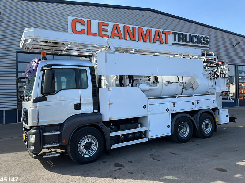 MAN TGS 26.440 Euro 6 Kroll 11m³ Riool Combi - شاحنة الشفط: صورة 2 MAN TGS 26.440 Euro 6 Kroll 11m³ Riool Combi - شاحنة الشفط: صورة 2