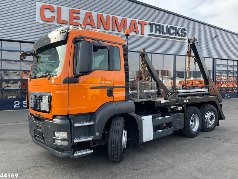 MAN TGS 26.480 VDL 18 Ton portaalarmsysteem - شاحنة نقل المخلفات: صورة 1 MAN TGS 26.480 VDL 18 Ton portaalarmsysteem - شاحنة نقل المخلفات: صورة 1