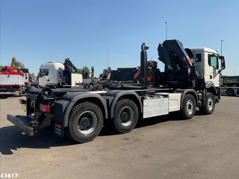 MAN TGS 32.470 8x4 Euro 6 Hiab 22 Tonmeter laadkraan Just 68.765 Km! - شاحنة ذات خطاف: صورة 4 MAN TGS 32.470 8x4 Euro 6 Hiab 22 Tonmeter laadkraan Just 68.765 Km! - شاحنة ذات خطاف: صورة 4