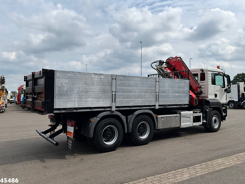شاحنة قلاب, شاحنة كرين MAN TGS 33.460 6x4 Euro 6 Fassi 23 Tonmeter laadkraan Just 137.258 Km!: صورة 9