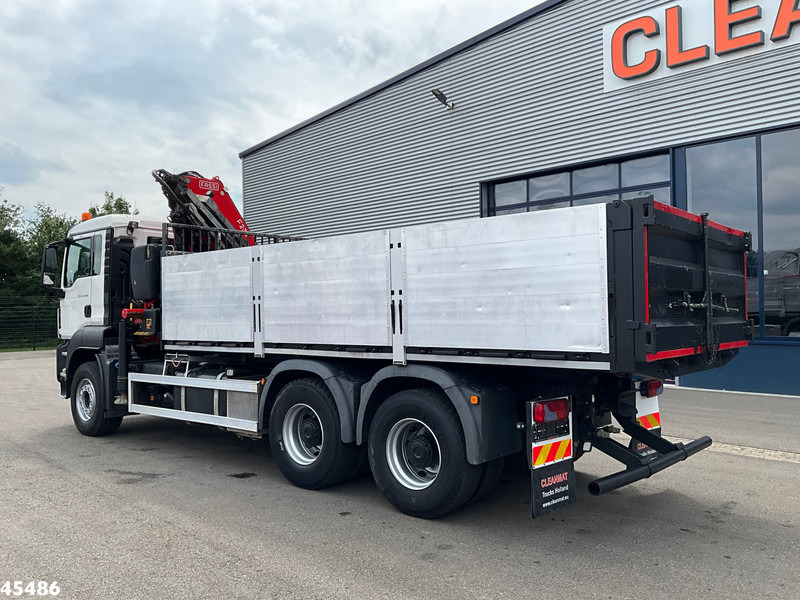 شاحنة قلاب, شاحنة كرين MAN TGS 33.460 6x4 Euro 6 Fassi 23 Tonmeter laadkraan Just 137.258 Km!: صورة 6