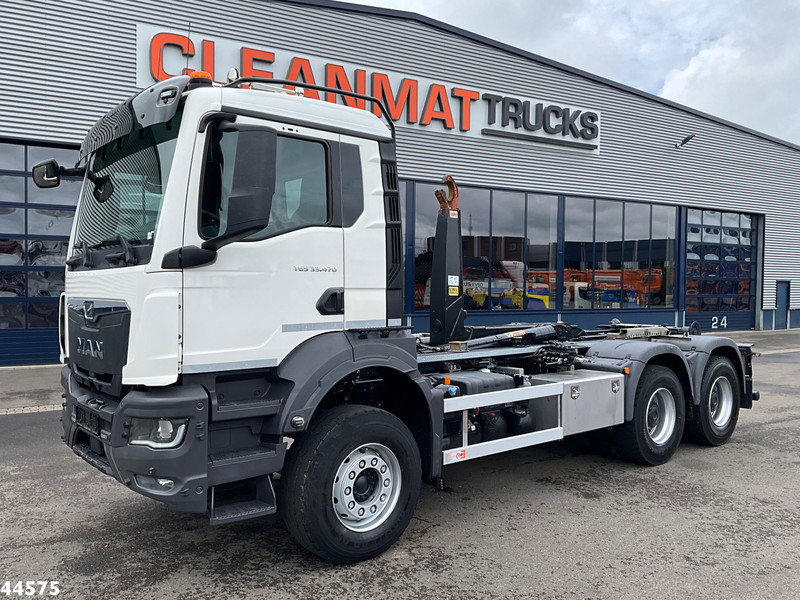 MAN TGS 33.470 6x4 Euro 6 Full Steel AJK 20 Ton haakarmsysteem - شاحنة ذات خطاف: صورة 2 MAN TGS 33.470 6x4 Euro 6 Full Steel AJK 20 Ton haakarmsysteem - شاحنة ذات خطاف: صورة 2
