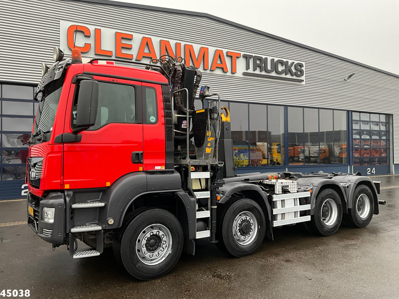 MAN TGS 35.400 8x6 Euro 6 HMF 16 Tonmeter Z-kraan - شاحنة ذات خطاف, شاحنة كرين: صورة 2 MAN TGS 35.400 8x6 Euro 6 HMF 16 Tonmeter Z-kraan - شاحنة ذات خطاف, شاحنة كرين: صورة 2