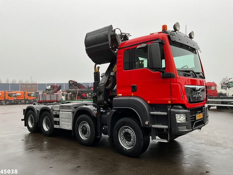 MAN TGS 35.400 8x6 Euro 6 HMF 16 Tonmeter Z-kraan - شاحنة ذات خطاف, شاحنة كرين: صورة 3 MAN TGS 35.400 8x6 Euro 6 HMF 16 Tonmeter Z-kraan - شاحنة ذات خطاف, شاحنة كرين: صورة 3