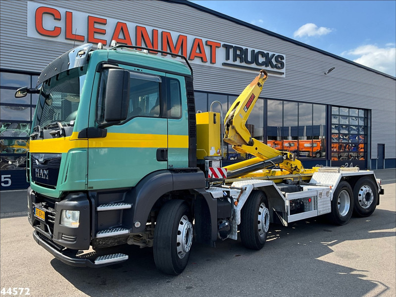 MAN TGS 35.440 8x2 Euro 6 Multilift 26 Ton haakarmsysteem - شاحنة ذات خطاف: صورة 1 MAN TGS 35.440 8x2 Euro 6 Multilift 26 Ton haakarmsysteem - شاحنة ذات خطاف: صورة 1