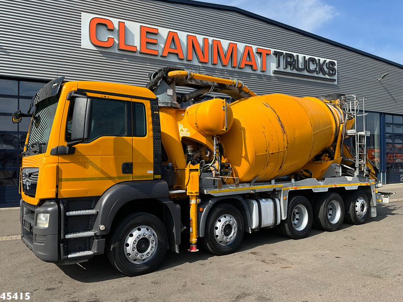 شاحنة خلاطة خرسانة MAN TGS 35.440 Euro 6 10x4 CIFA 12m³ Mixer + CIFA pump Just 200.228 km!: صورة 6