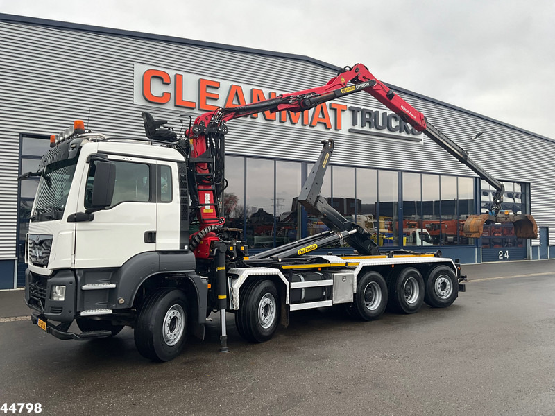 MAN TGS 35.460 10x4 Euro 6 Palfinger 20 Tonmeter Z-kraan - شاحنة ذات خطاف, شاحنة كرين: صورة 1 MAN TGS 35.460 10x4 Euro 6 Palfinger 20 Tonmeter Z-kraan - شاحنة ذات خطاف, شاحنة كرين: صورة 1